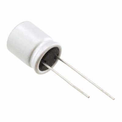 10mm قطر خازن آلومینیوم پلیمر مقاومت گرما RNS1E470MDN1PH